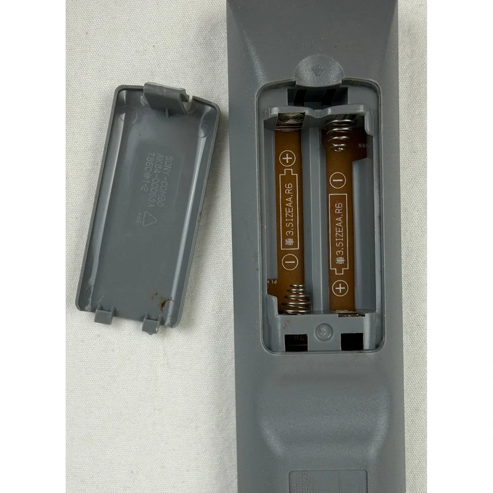 Sony RMT V501E Video‎ DVD Combo Remote Control Replacement Silver